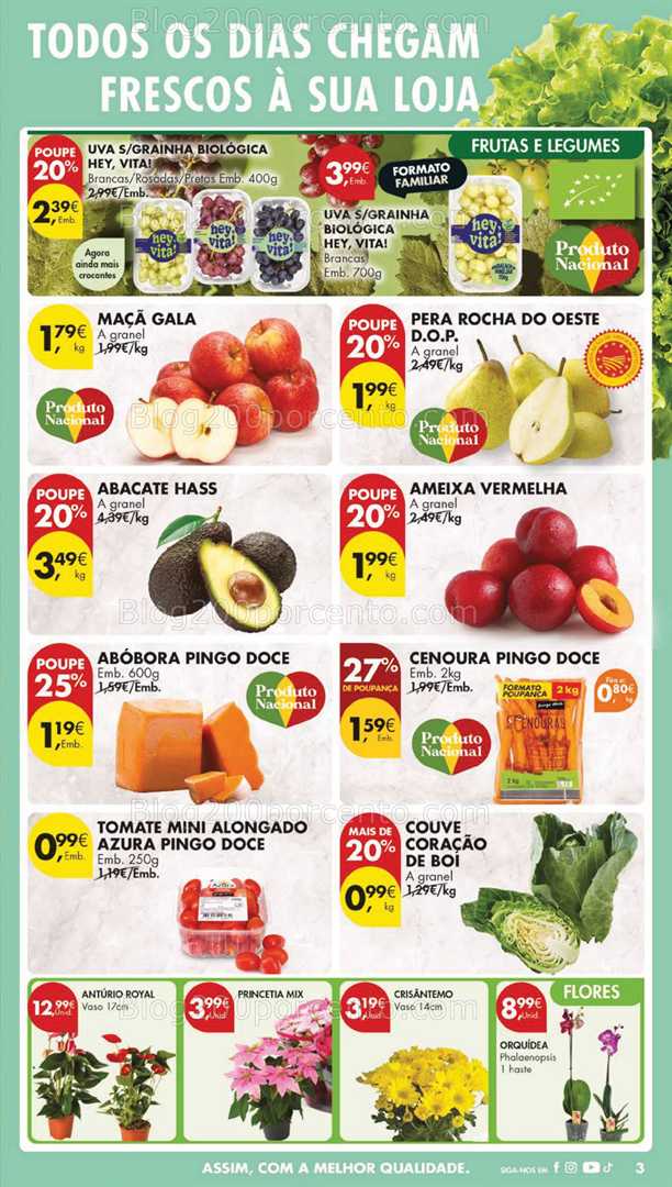 Antevisão Folheto PINGO DOCE Lojas Grandes Promoções de 7 a 13 outubro