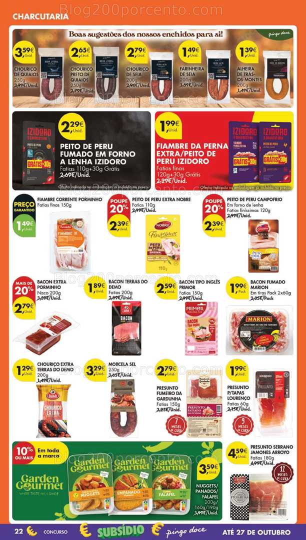 Antevisão Folheto PINGO DOCE Lojas Grandes Promoções de 7 a 13 outubro