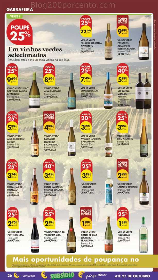 Antevisão Folheto PINGO DOCE Lojas Grandes Promoções de 7 a 13 outubro