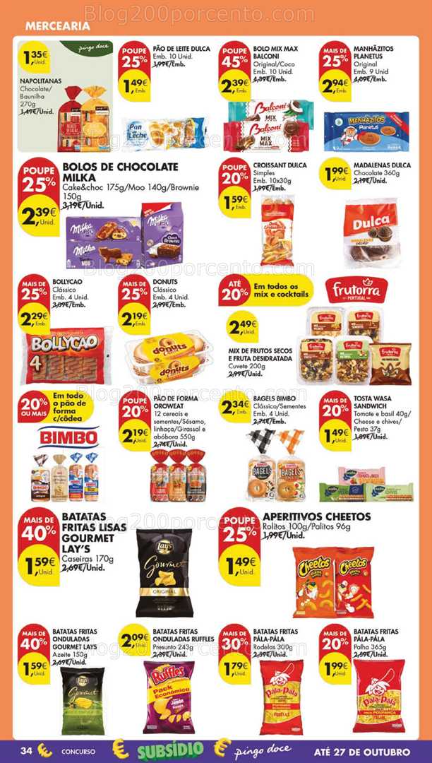Antevisão Folheto PINGO DOCE Lojas Grandes Promoções de 7 a 13 outubro