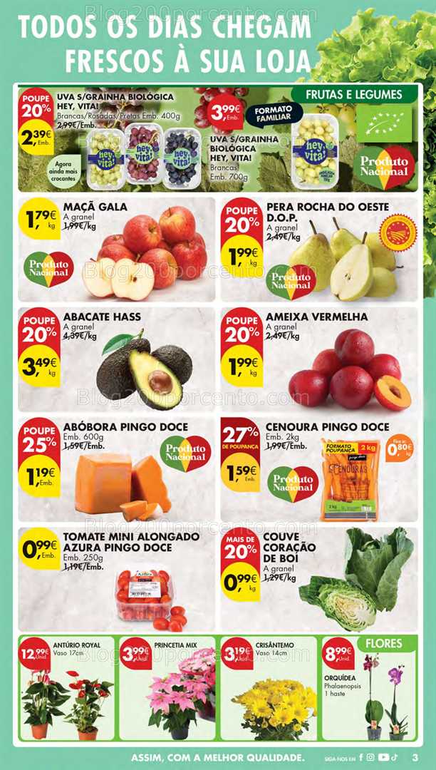 Antevisão Folheto PINGO DOCE Lojas Médias Promoções de 7 a 13 outubro - Edição Digital