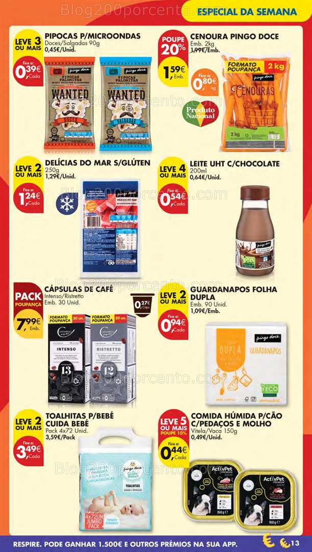 Antevisão Folheto PINGO DOCE Lojas Médias Promoções de 7 a 13 outubro - Edição Digital
