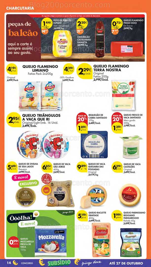 Antevisão Folheto PINGO DOCE Lojas Médias Promoções de 7 a 13 outubro - Edição Digital