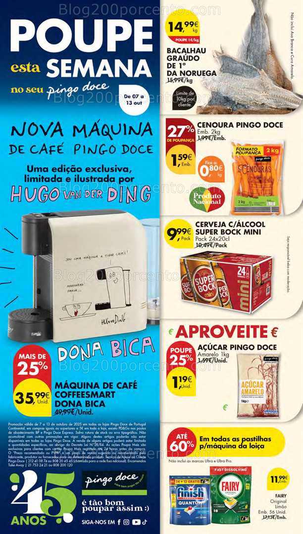 Antevisão Folheto PINGO DOCE Lojas Médias Promoções de 7 a 13 outubro - Edição Digital
