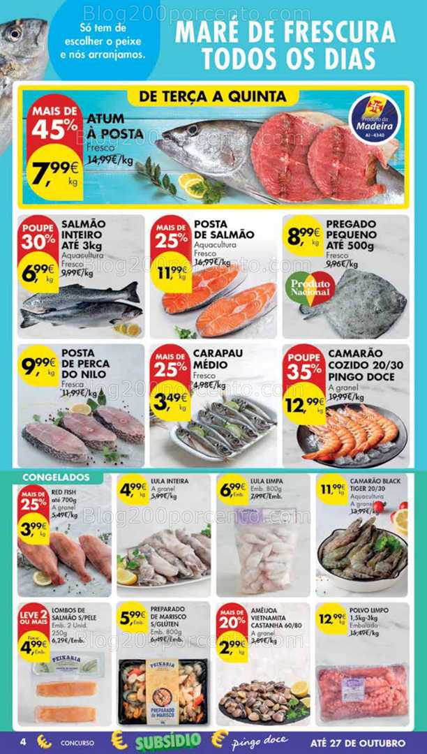 Antevisão Folheto PINGO DOCE Lojas Madeira Promoções de 7 a 13 outubro