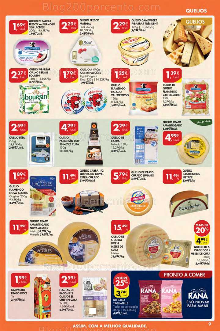 Antevisão Folheto PINGO DOCE Açores Promoções de 9 a 15 outubro