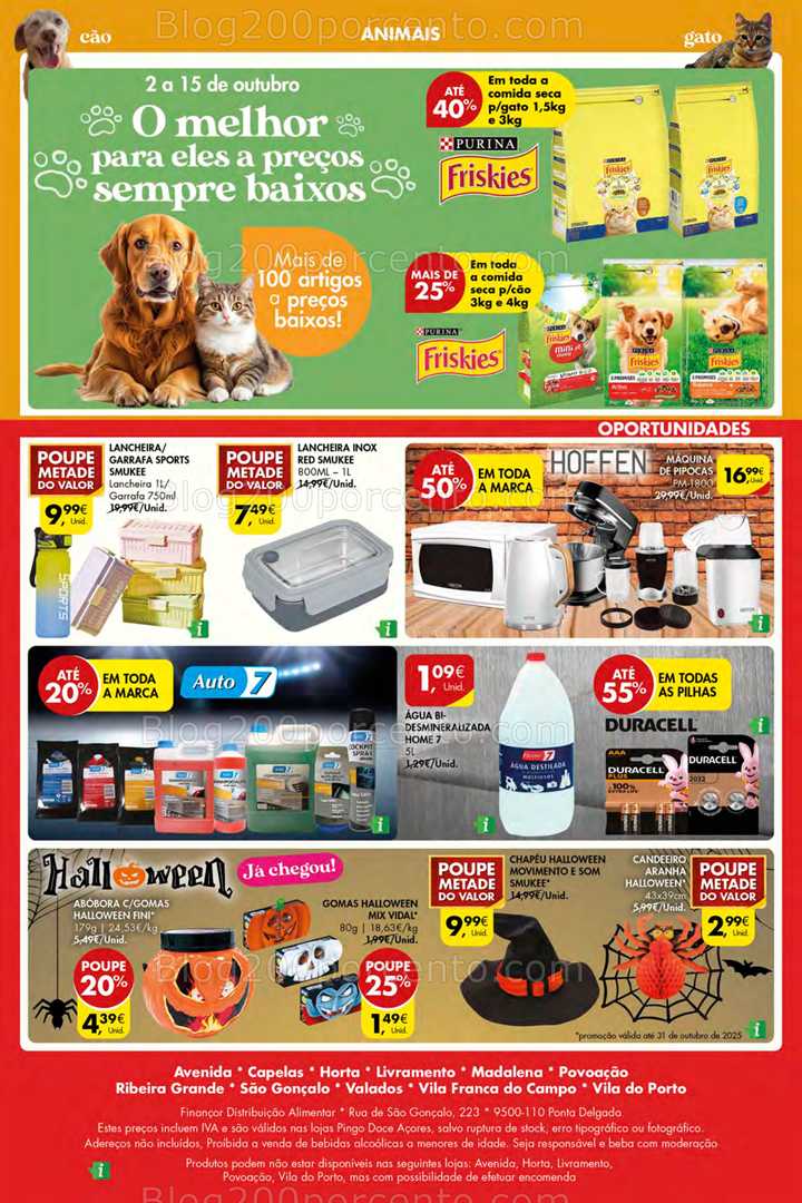 Antevisão Folheto PINGO DOCE Açores Promoções de 9 a 15 outubro