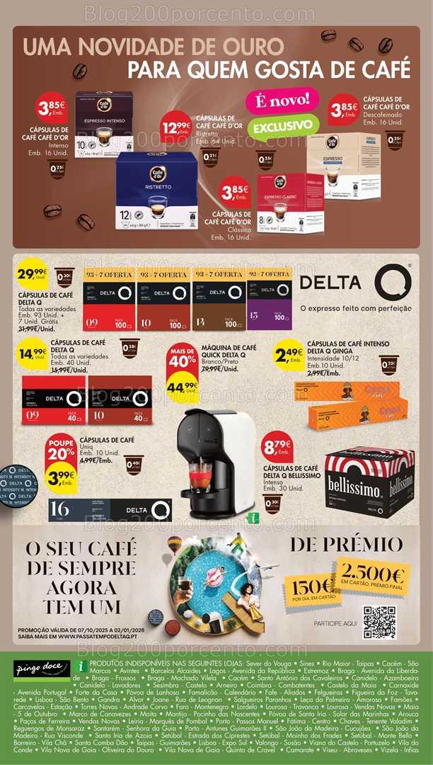 Antevisão Folheto PINGO DOCE Especial Bebidas Quentes Promoções de 14 a 27 outubro