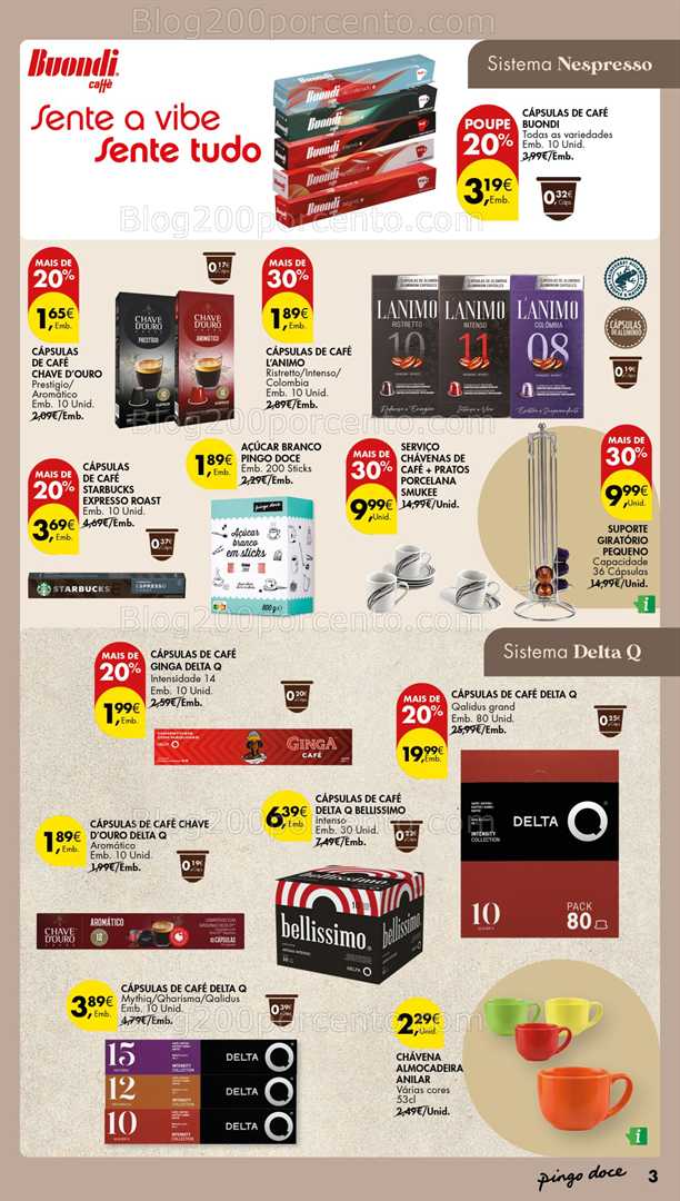 Antevisão Folheto PINGO DOCE Açores Bebidas Quentes Promoções de 16 a 29 outubro
