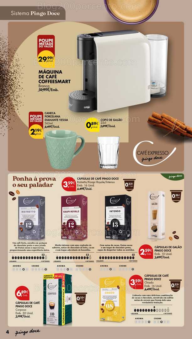 Antevisão Folheto PINGO DOCE Açores Bebidas Quentes Promoções de 16 a 29 outubro