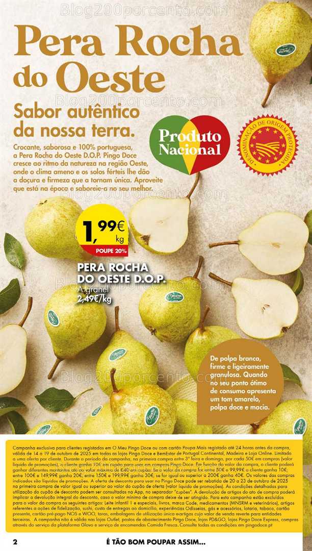 Antevisão Folheto PINGO DOCE Lojas Grandes Promoções de 14 a 20 outubro