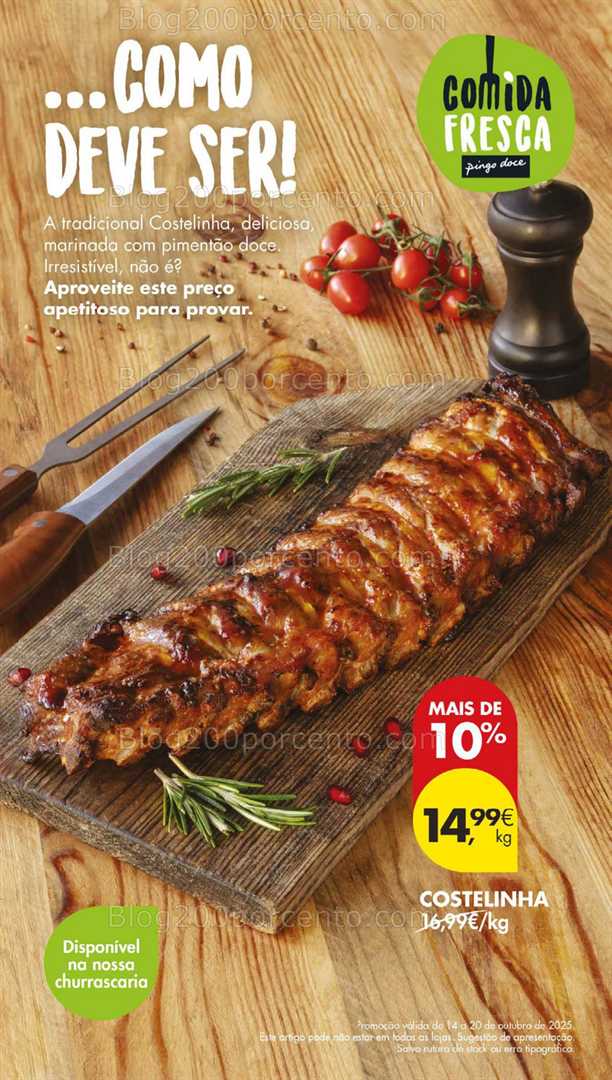 Antevisão Folheto PINGO DOCE Lojas Grandes Promoções de 14 a 20 outubro