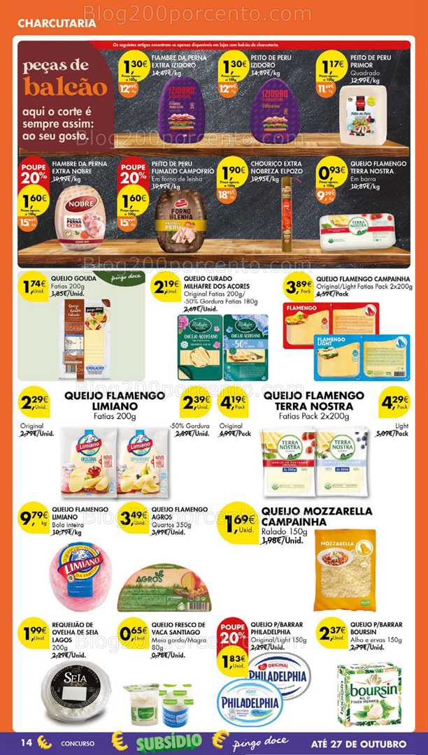 Antevisão Folheto PINGO DOCE Lojas Grandes Promoções de 14 a 20 outubro