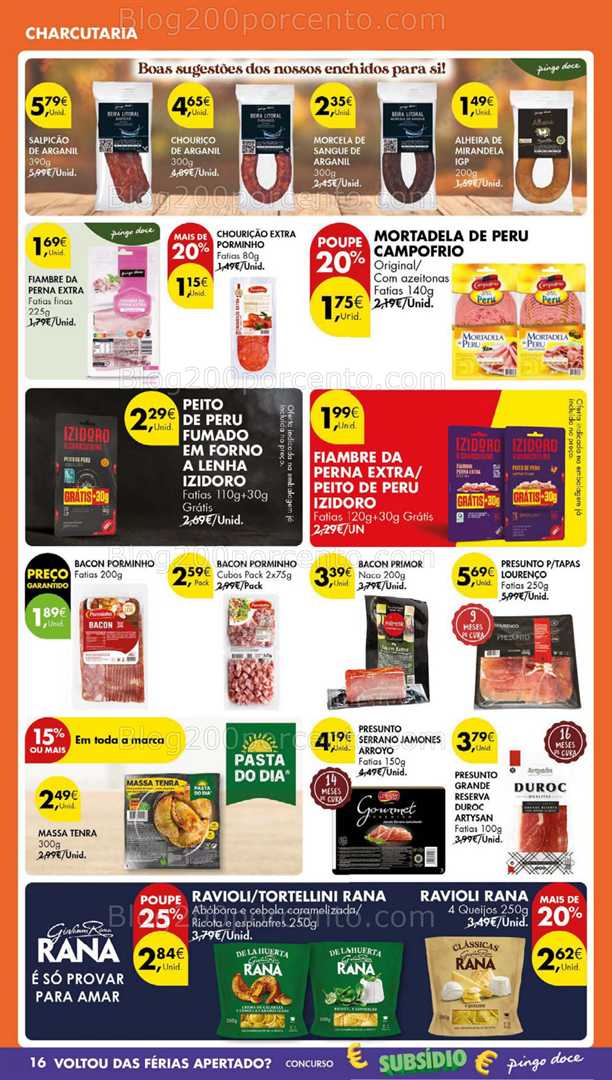 Antevisão Folheto PINGO DOCE Lojas Grandes Promoções de 14 a 20 outubro