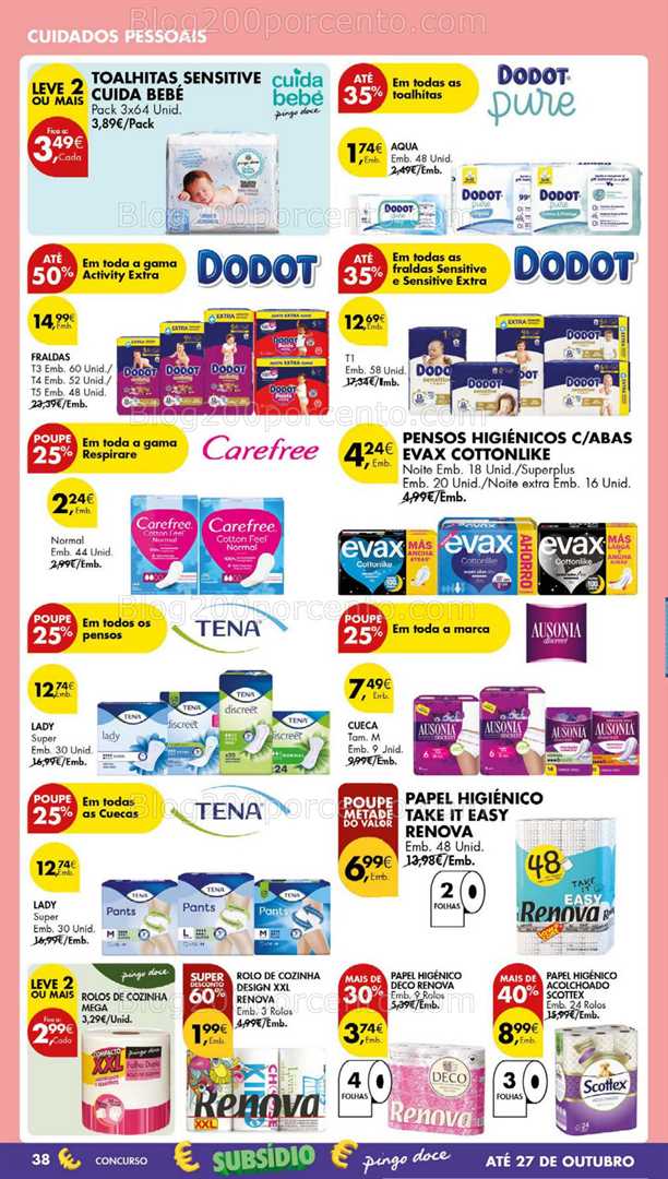 Antevisão Folheto PINGO DOCE Lojas Grandes Promoções de 14 a 20 outubro