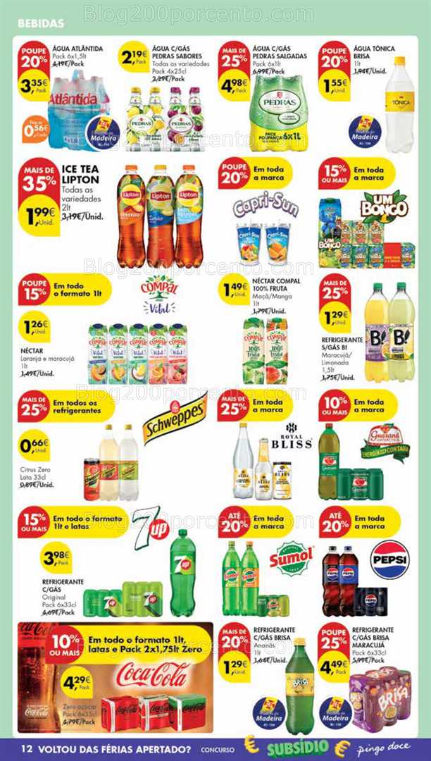 Antevisão Folheto PINGO DOCE Madeira Promoções de 14 a 20 outubro