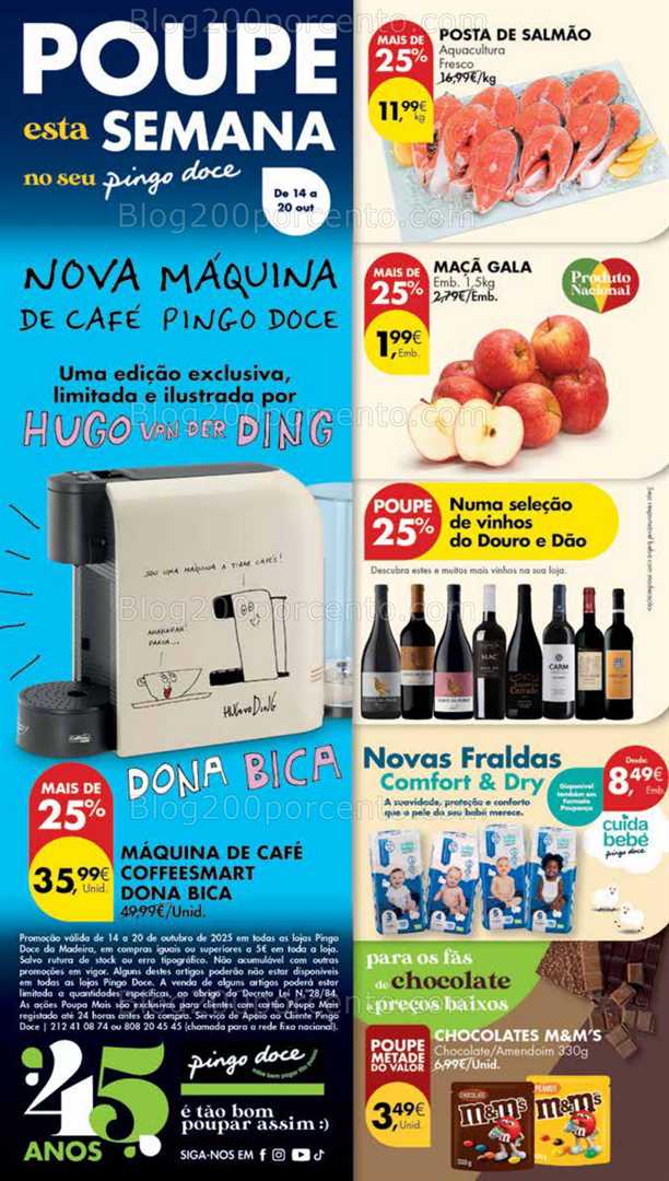 Antevisão Folheto PINGO DOCE Madeira Promoções de 14 a 20 outubro