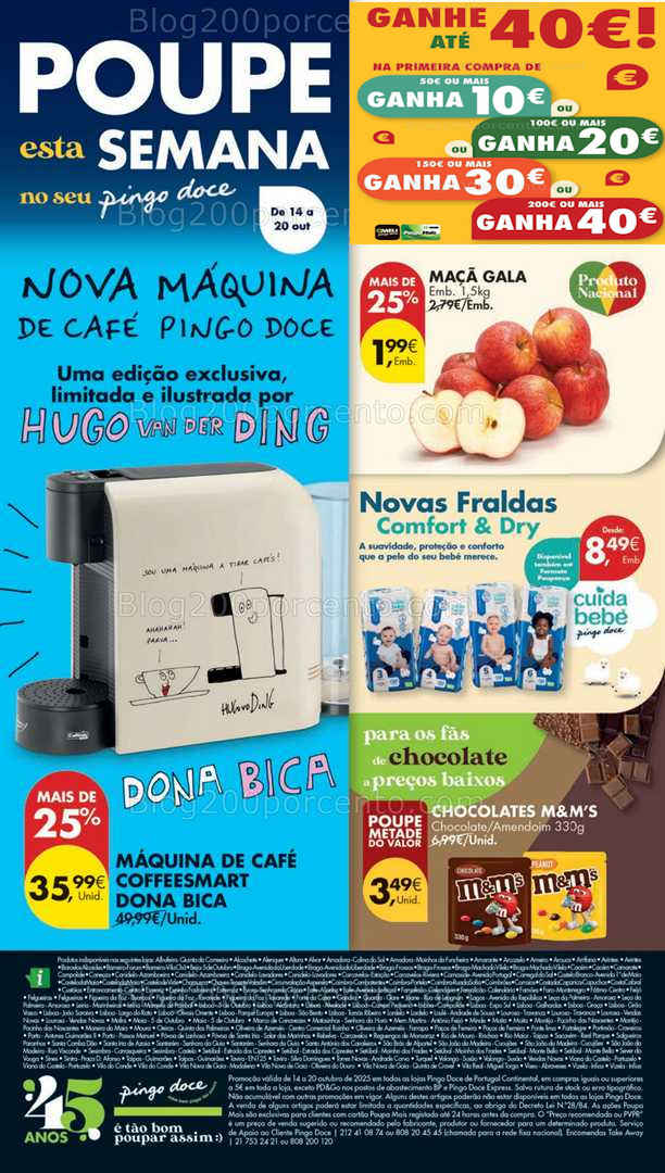 Antevisão Folheto PINGO DOCE Promoções de 14 a 20 outubro - Edição Digital