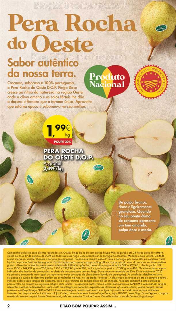 Antevisão Folheto PINGO DOCE Promoções de 14 a 20 outubro - Edição Digital