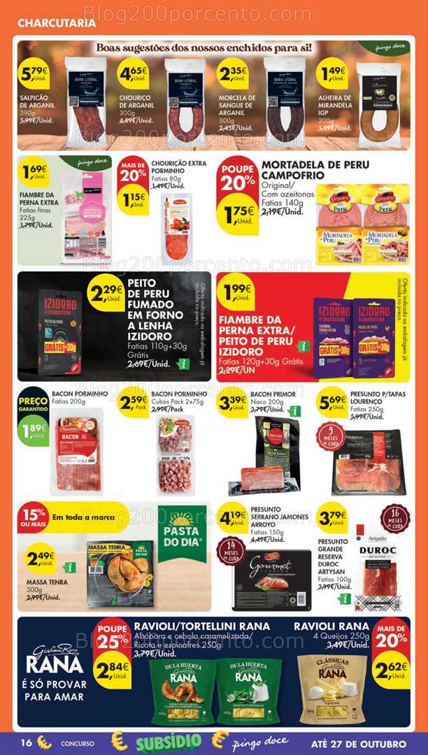 Antevisão Folheto PINGO DOCE Promoções de 14 a 20 outubro - Edição Digital