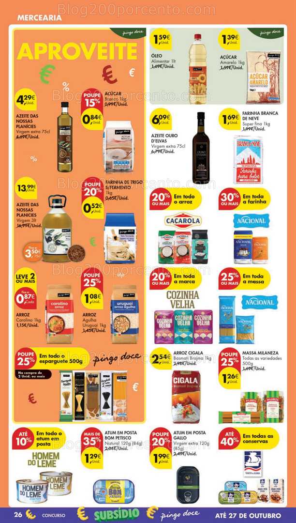 Antevisão Folheto PINGO DOCE Promoções de 14 a 20 outubro - Edição Digital