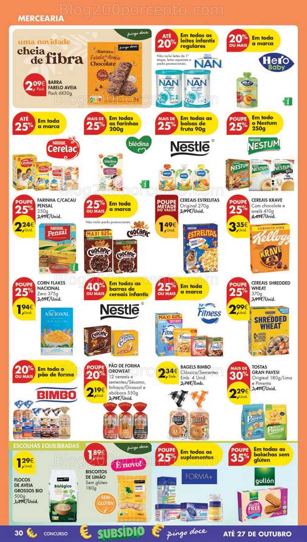 Antevisão Folheto PINGO DOCE Promoções de 14 a 20 outubro - Edição Digital