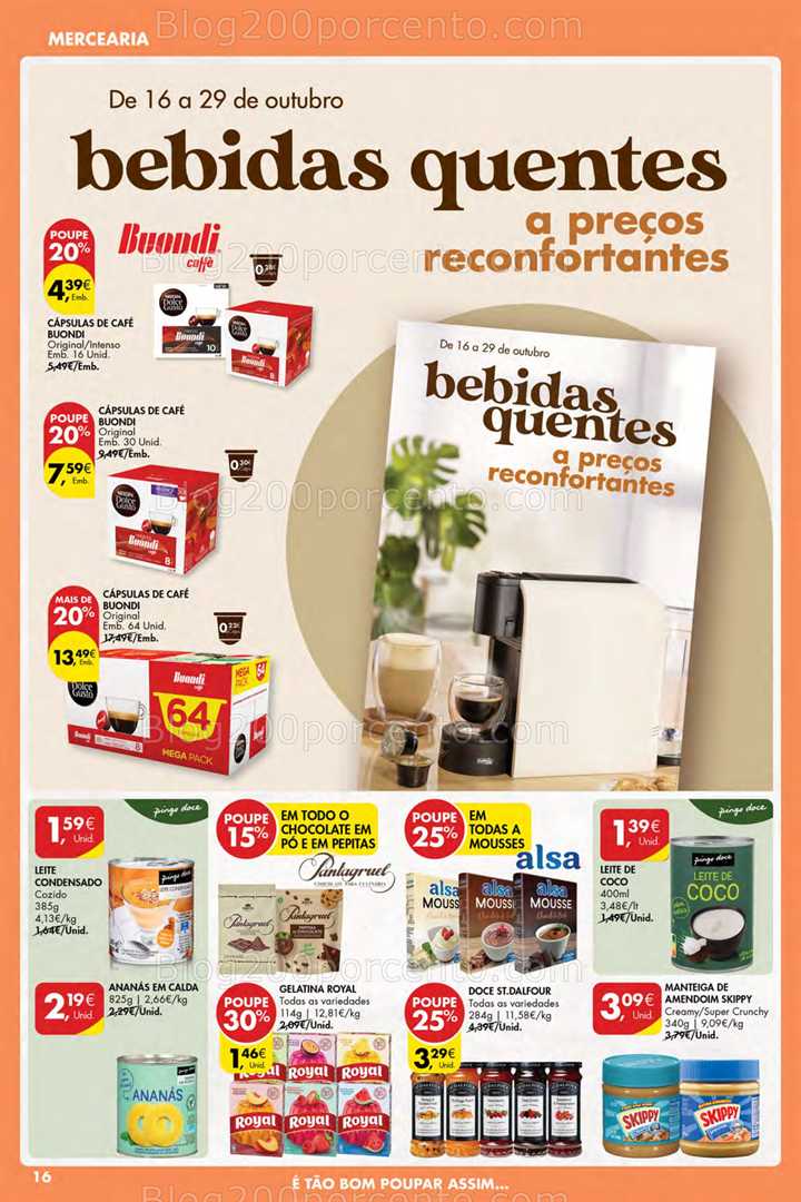 Antevisão Folheto PINGO DOCE Açores Promoções de 16 a 22 outubro