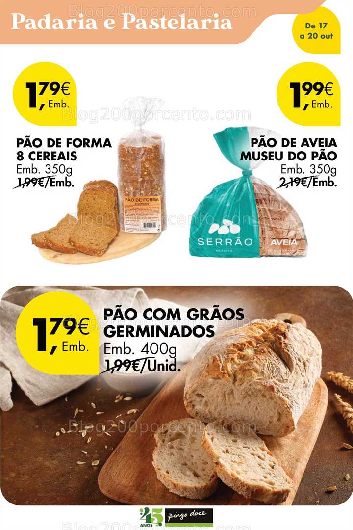 Antevisão Folheto PINGO DOCE Promoções Fim de Semana - 17 a 20 outubro