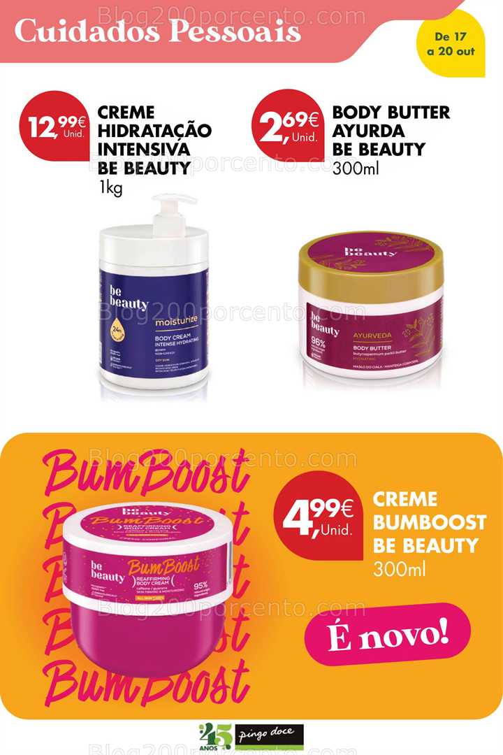 Antevisão Folheto PINGO DOCE Promoções Fim de Semana - 17 a 20 outubro