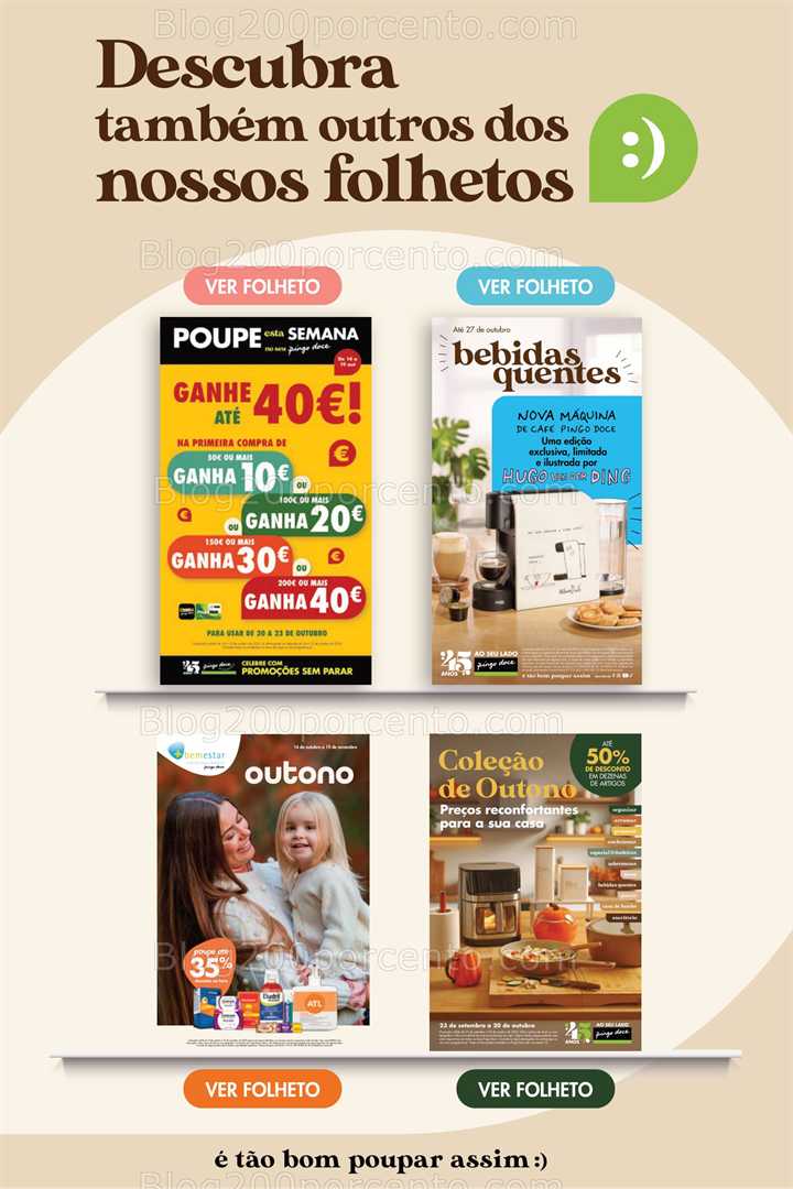 Antevisão Folheto PINGO DOCE Promoções Fim de Semana - 17 a 20 outubro
