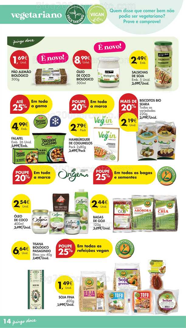 Antevisão Folheto PINGO DOCE Escolhas Equilibradas Promoções de 21 outubro a 3 novembro