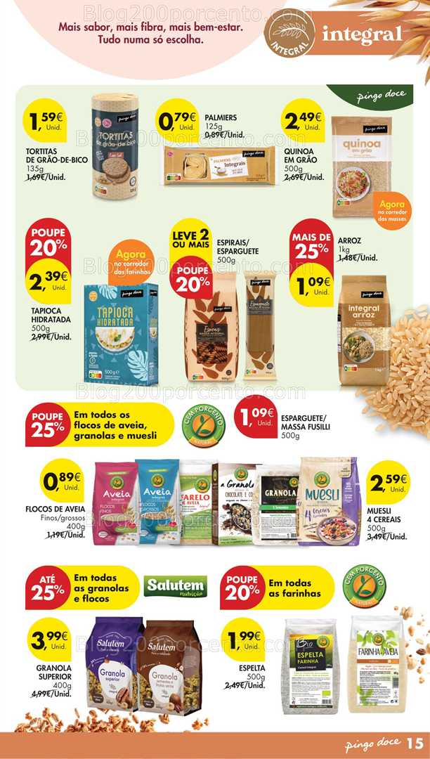 Antevisão Folheto PINGO DOCE Escolhas Equilibradas Promoções de 21 outubro a 3 novembro