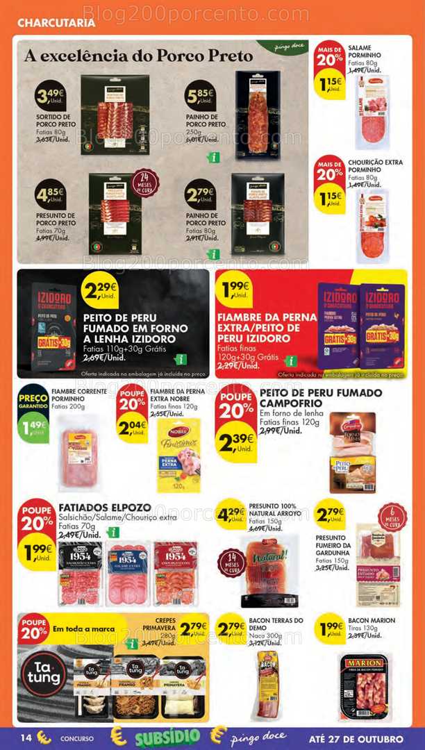 Antevisão Folheto PINGO DOCE Promoções de 21 a 27 outubro - Edição Digital