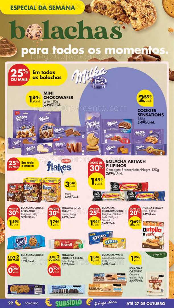 Antevisão Folheto PINGO DOCE Promoções de 21 a 27 outubro - Edição Digital
