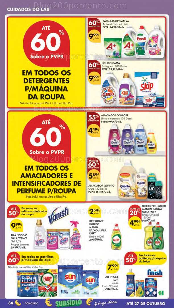 Antevisão Folheto PINGO DOCE Promoções de 21 a 27 outubro - Edição Digital