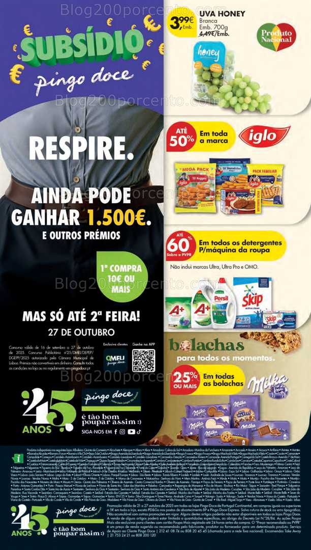 Antevisão Folheto PINGO DOCE Promoções de 21 a 27 outubro - Edição Digital