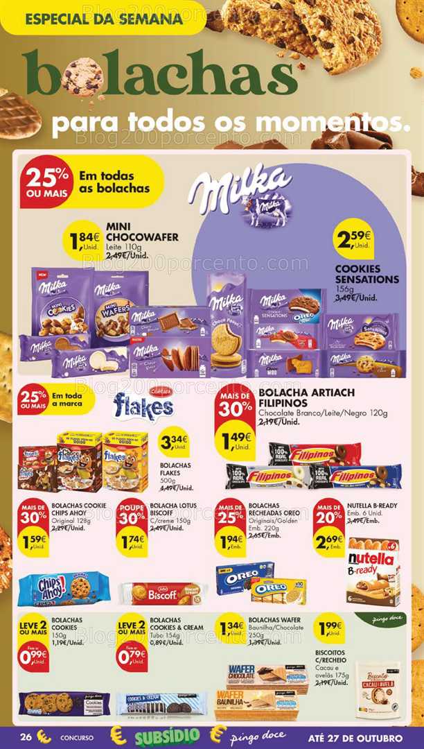 Antevisão Folheto PINGO DOCE Lojas Grandes Promoções de 21 a 27 outubro