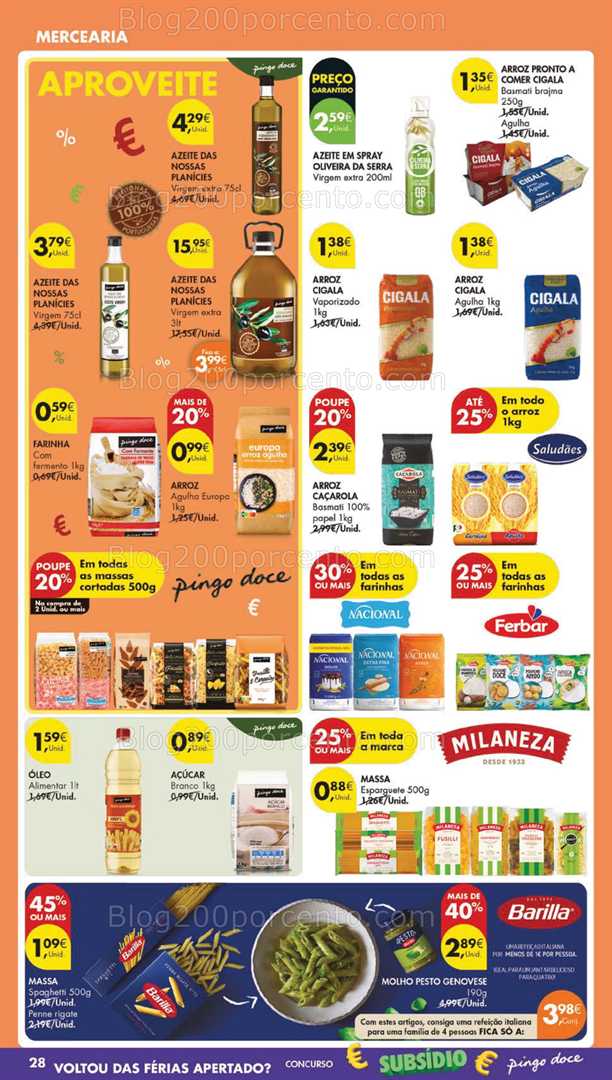 Antevisão Folheto PINGO DOCE Lojas Grandes Promoções de 21 a 27 outubro