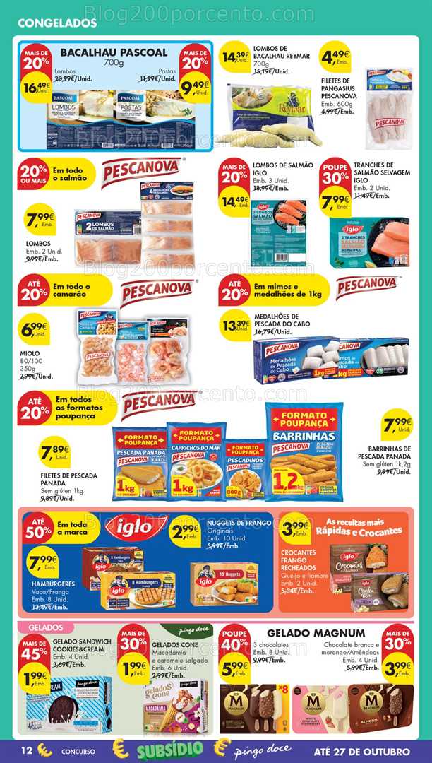 Antevisão Folheto PINGO DOCE Madeira Promoções de 21 a 27 outubro