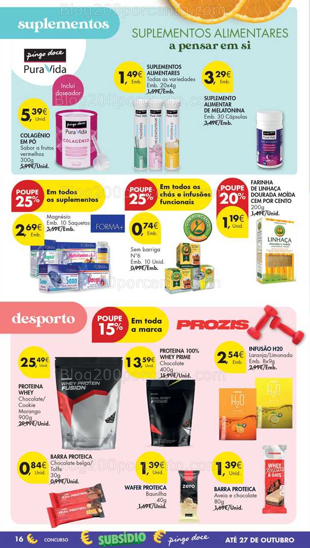 Antevisão Folheto PINGO DOCE Madeira Promoções de 21 a 27 outubro
