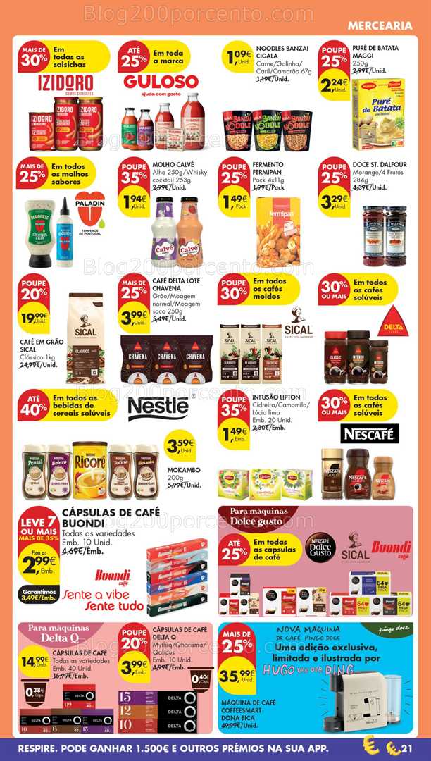 Antevisão Folheto PINGO DOCE Madeira Promoções de 21 a 27 outubro