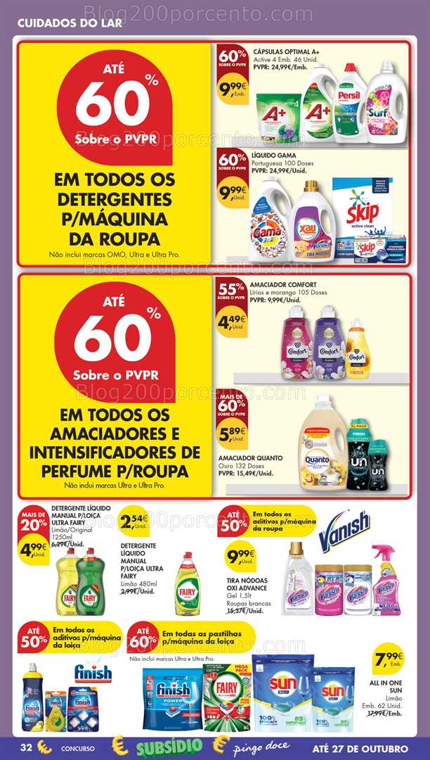Antevisão Folheto PINGO DOCE Madeira Promoções de 21 a 27 outubro