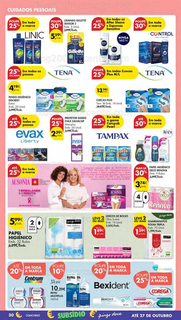 Antevisão Folheto PINGO DOCE Lojas Pequenas Promoções de 21 a 27 outubro