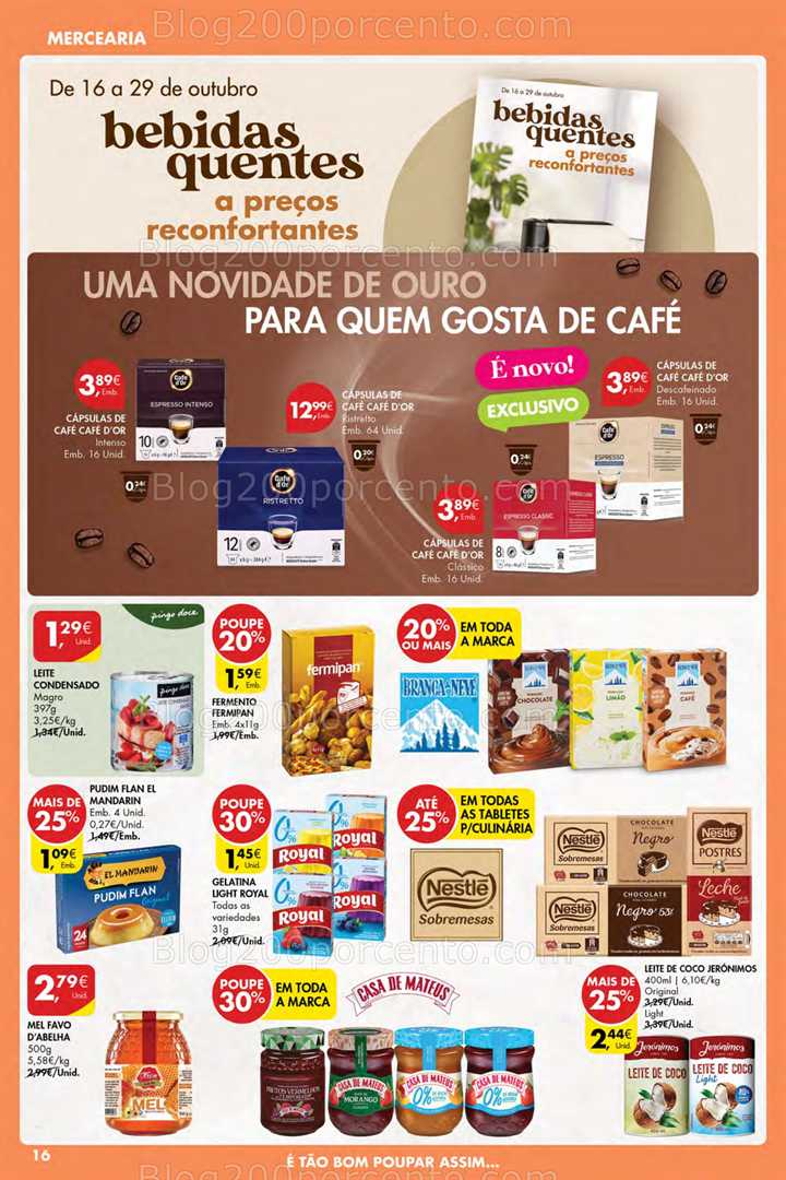 Antevisão Folheto PINGO DOCE Açores Promoções de 23 a 29 outubro