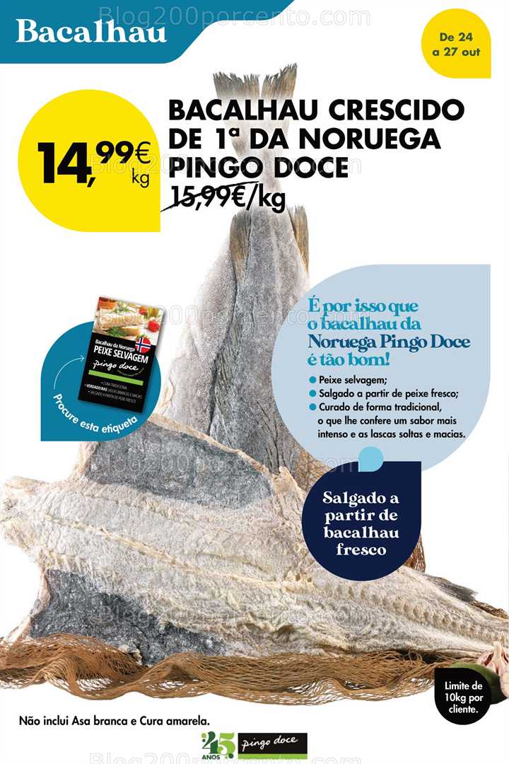 Antevisão Folheto PINGO DOCE Promoções de 24 a 27 outubro