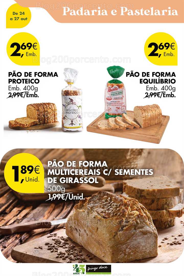 Antevisão Folheto PINGO DOCE Promoções de 24 a 27 outubro