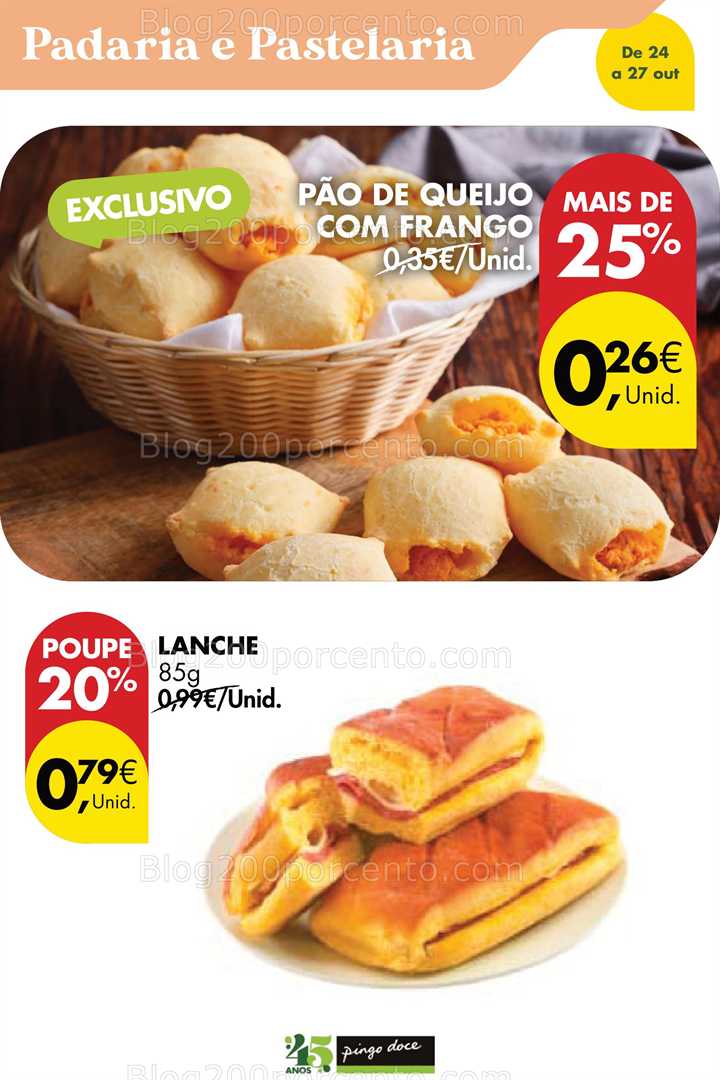 Antevisão Folheto PINGO DOCE Promoções de 24 a 27 outubro