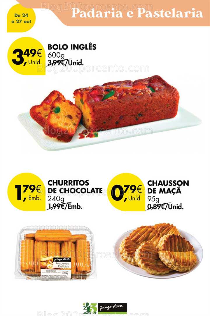 Antevisão Folheto PINGO DOCE Promoções de 24 a 27 outubro