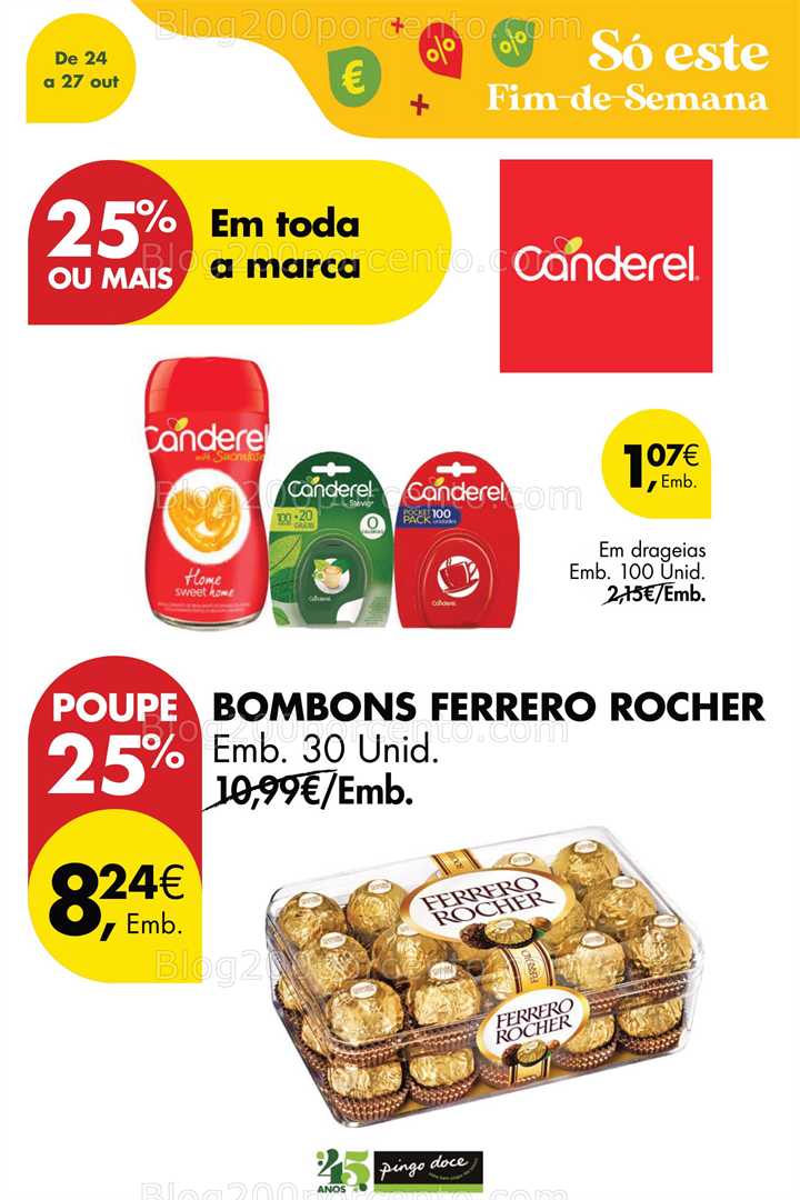 Antevisão Folheto PINGO DOCE Promoções de 24 a 27 outubro