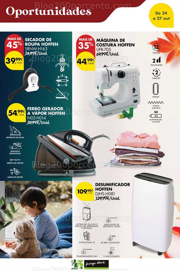Antevisão Folheto PINGO DOCE Promoções de 24 a 27 outubro